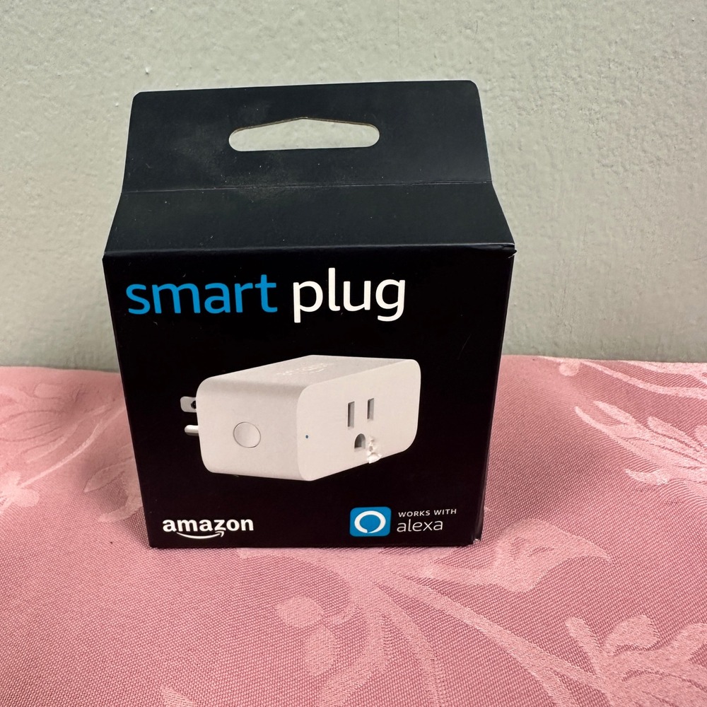 Amazon Smart Plug Works with Alexa White Home Automation HD34S6